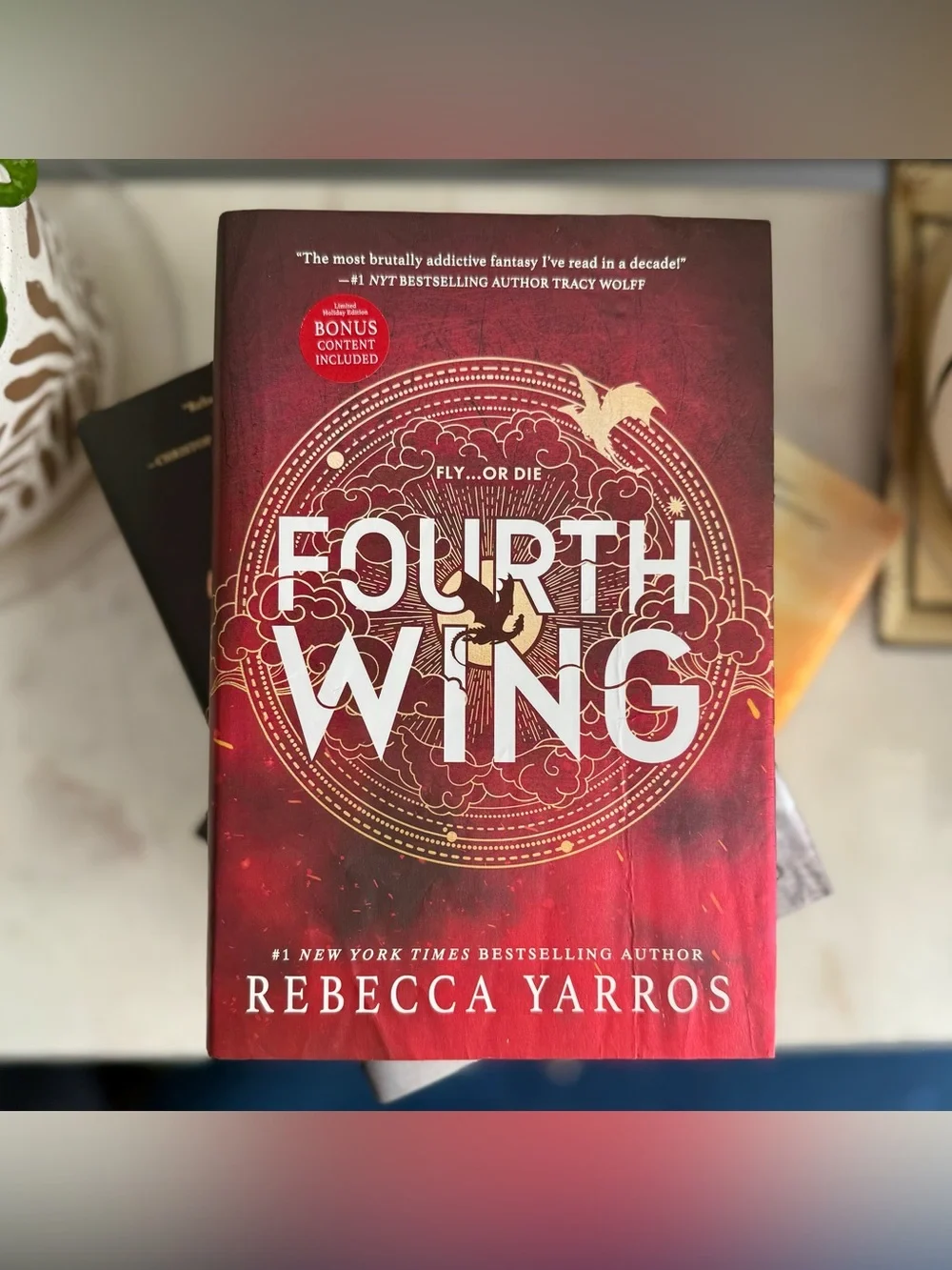 “Fourth Wing” Trilogy Hardback Collection (with two first editions!)